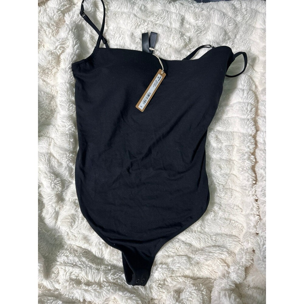 Skims Smooth Layers Bodysuit Obsidian Large